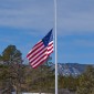 Flag at half staff